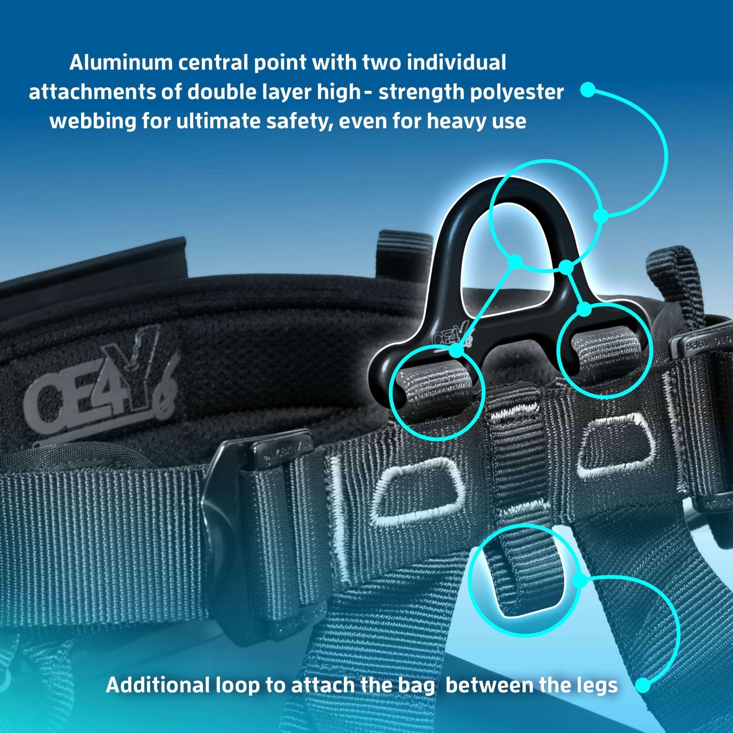 CE4Y Comfy Canyon Harness V2 - Canyoning Gurt