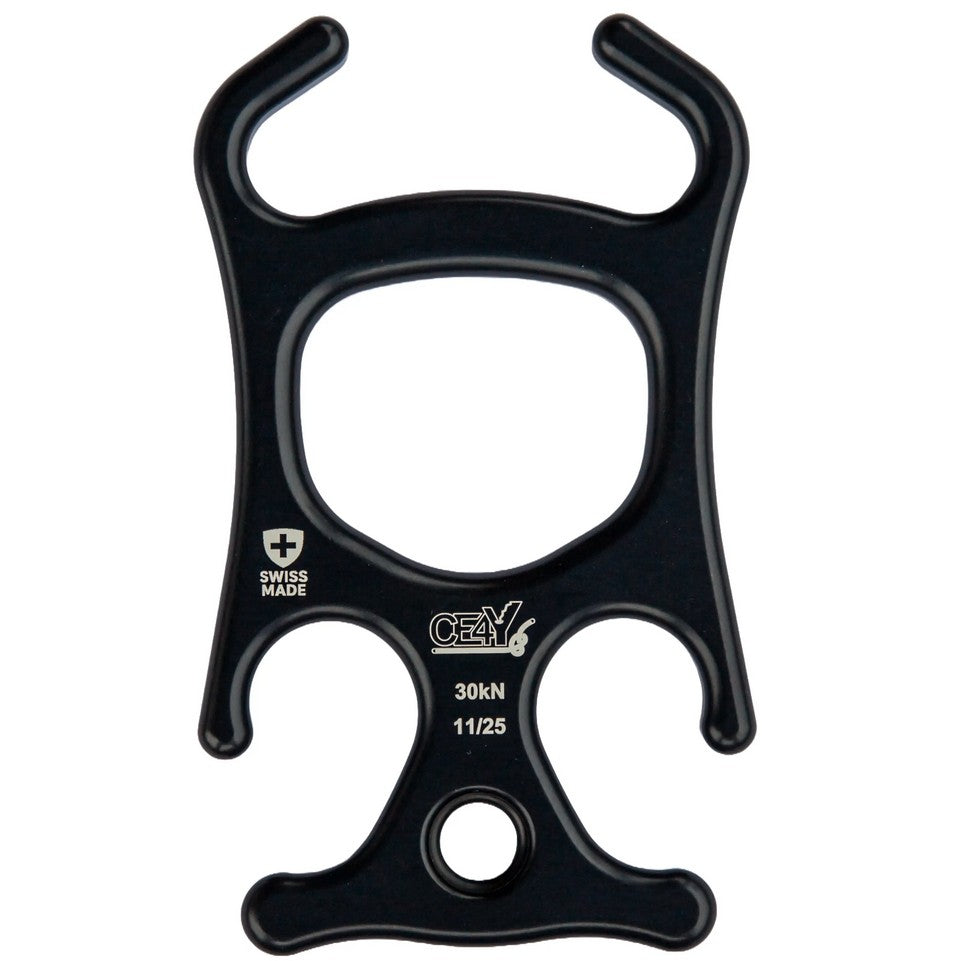 CE4Y Devil-8 Abseilgerät - Verstellbare Reibung | Schweizer Qualität