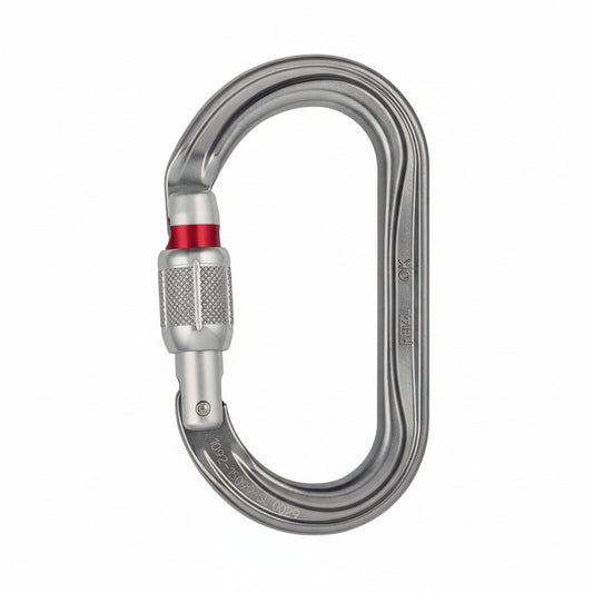 Petzl OK SCREW-LOCK - Ovaler Karabiner mit Schraubverschluss